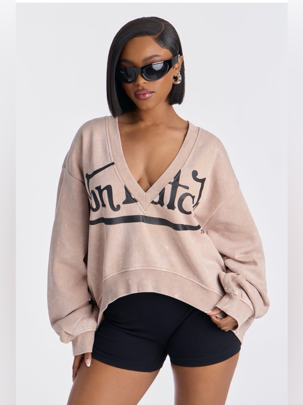 Von Dutch Mineral Washed Sweatshirt